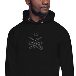 Skull and Cross Frames Unisex Hoodie