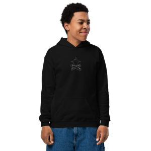 Skull and Cross Frames Youth hoodie